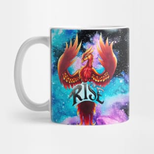 Galaxy Phoenix Mug